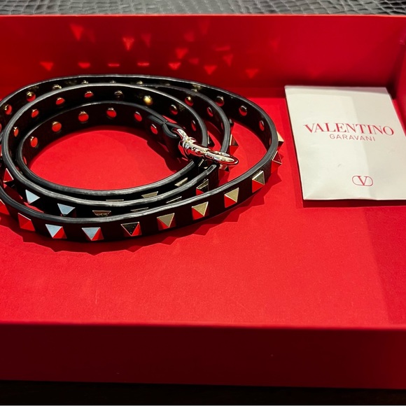 Valentino Garavani - NEW IN BOX Stud-detail leather shoulder bag - Picture 7 of 10